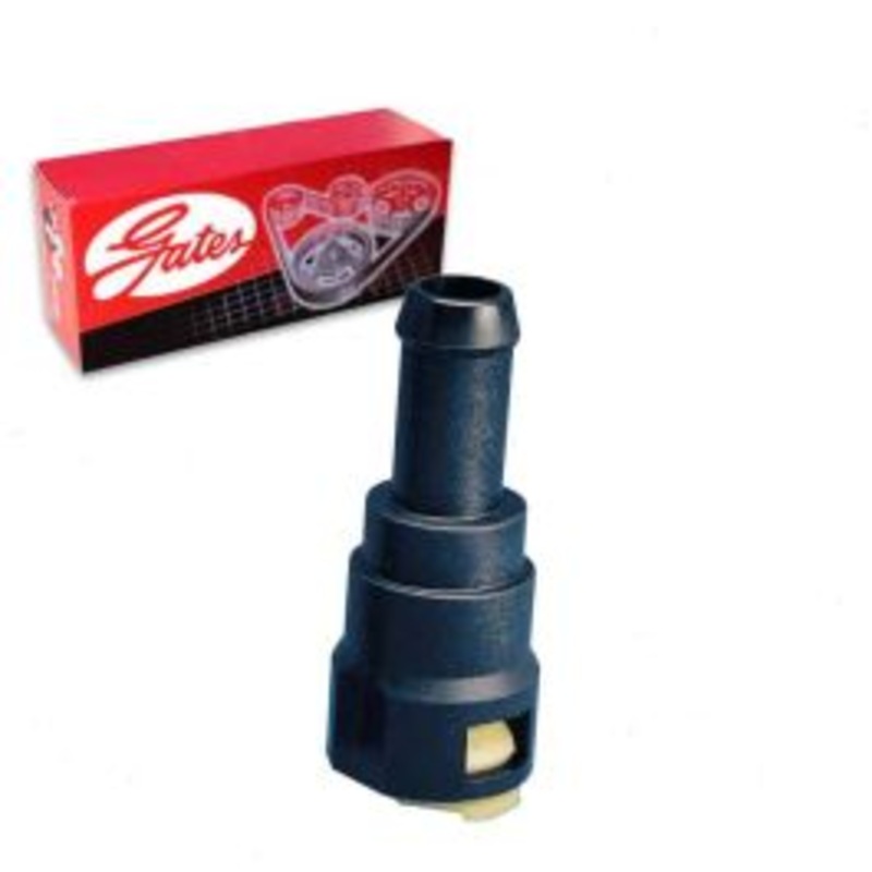 Gates Quick-Lok Heater To Pipe-1 HVAC Heater Hose Connector for 2002-2004 Ford E-150 4.6L 5.4L V8