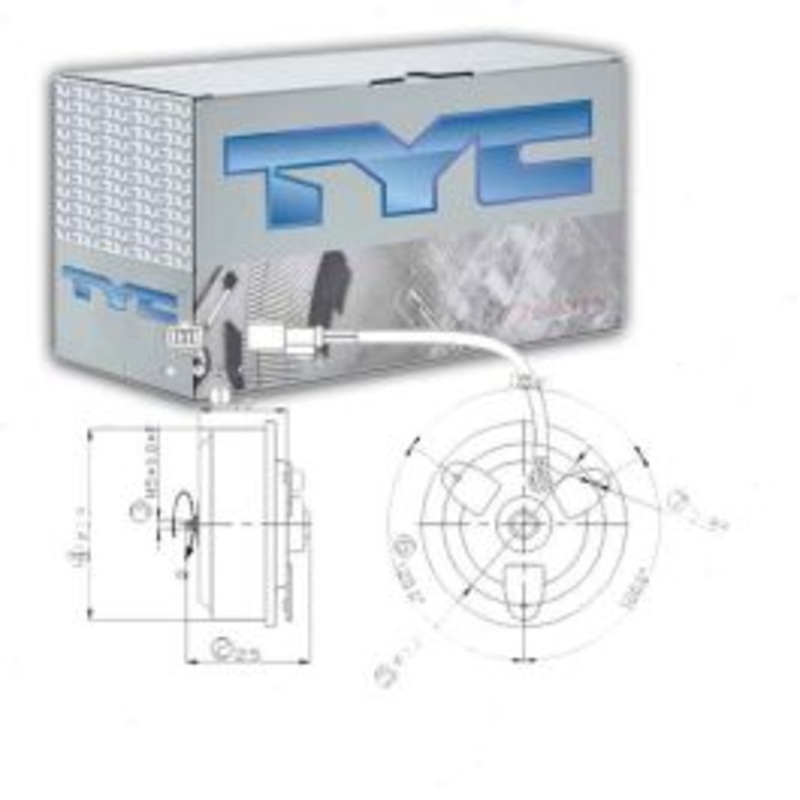 TYC Right AC Condenser Fan Motor for 2004-2008 Acura TL