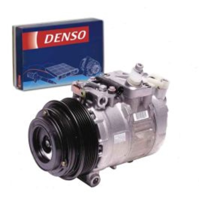DENSO AC Compressor & Clutch for 1998-2000 Mercedes-Benz CL500 5.0L V8