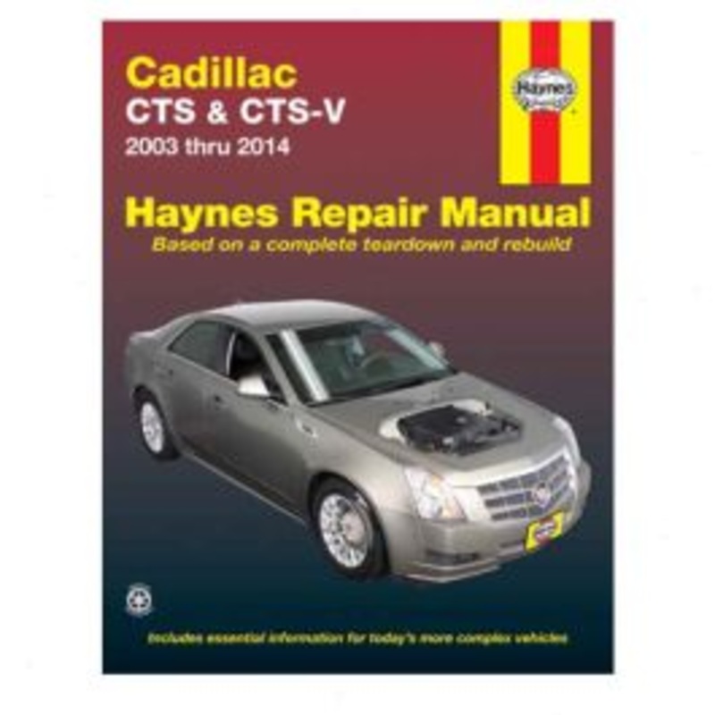 Haynes 21015 Repair Manual Cadillac CTS and CTS-V 03-14