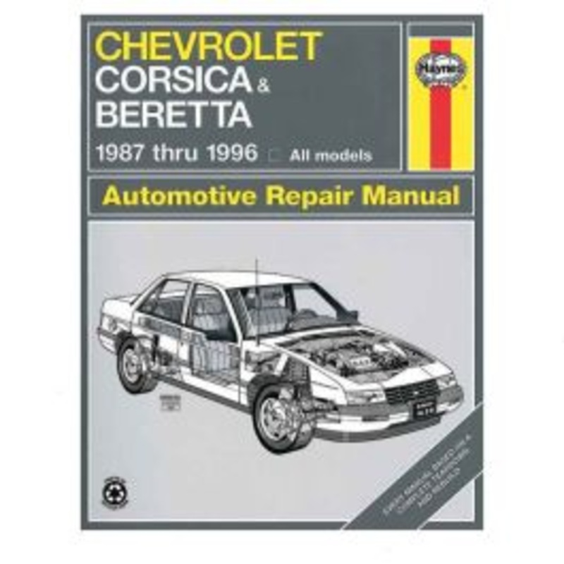 Haynes Repair Manual for 1987-1996 Chevrolet Beretta